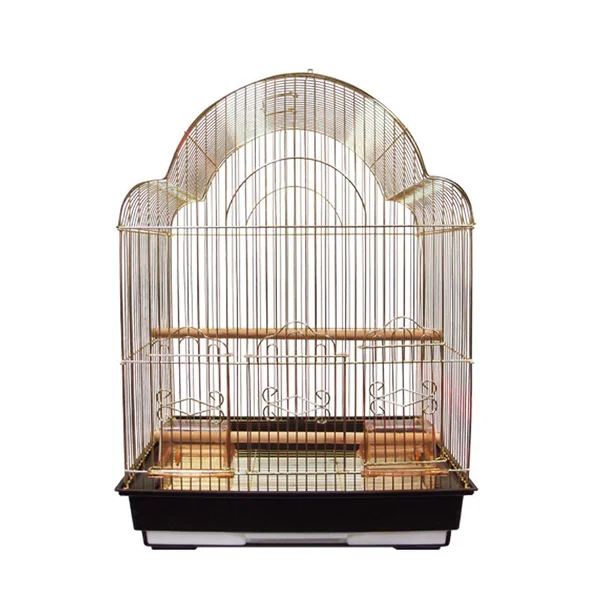metal gold bird wire indoor cages