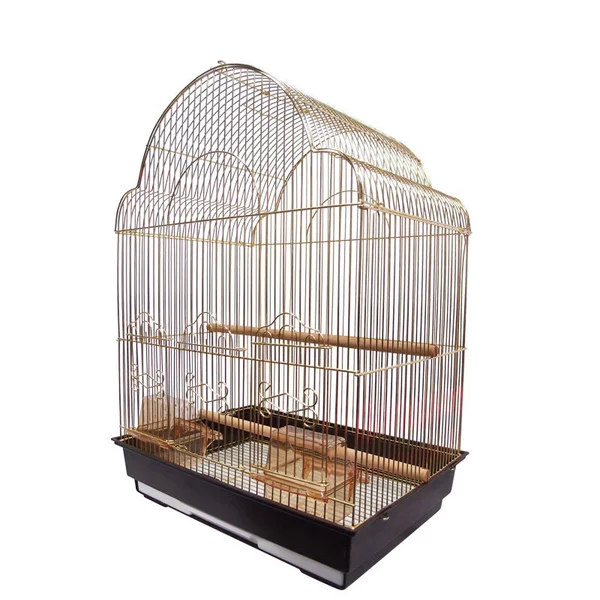 metal gold bird wire indoor cages