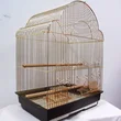 metal gold bird wire indoor cages