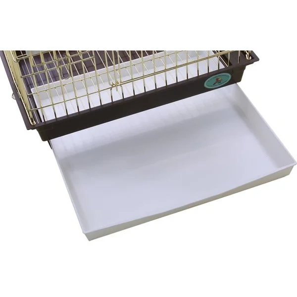 small bird cage with stand open top