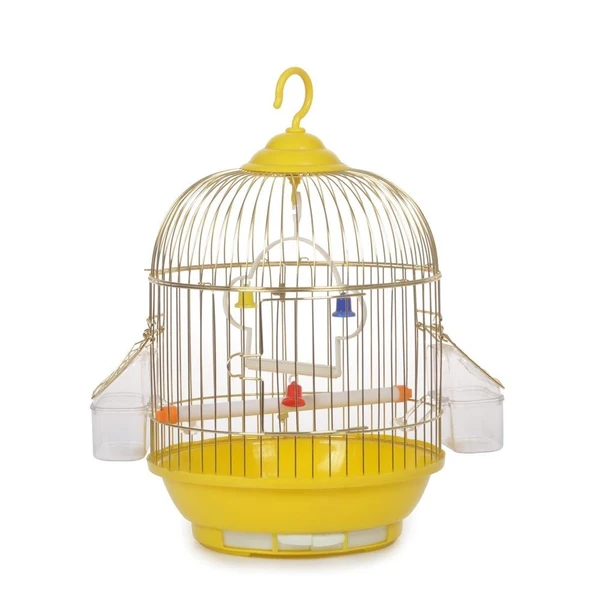 Metal cage for parrot canary breeding cage