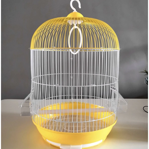 Metal cage for parrot canary breeding cage