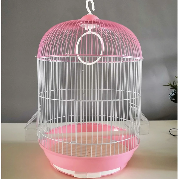 Metal cage for parrot canary breeding cage