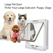 Tough pet cat home door