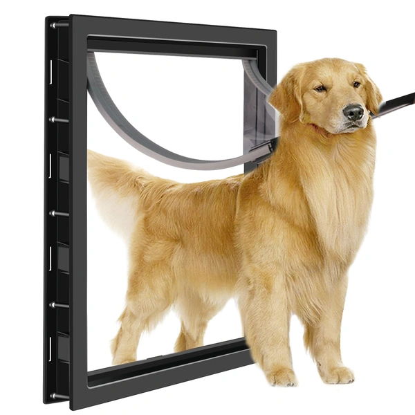 dog access door with flap
