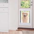 dog access door with flap