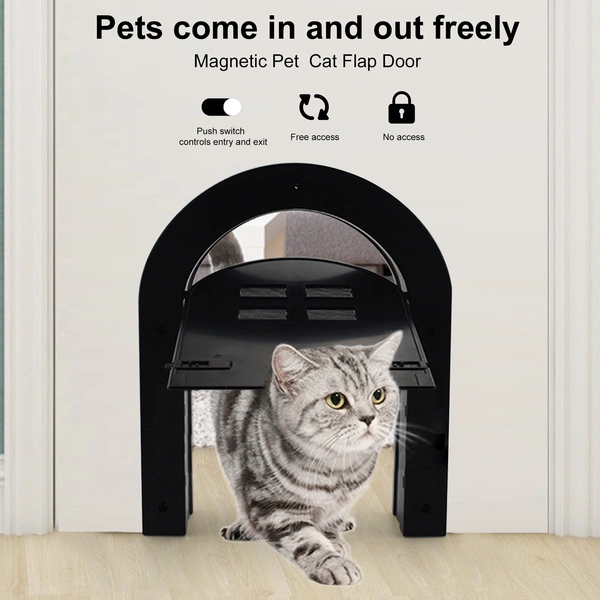 Pet interior and exterior door