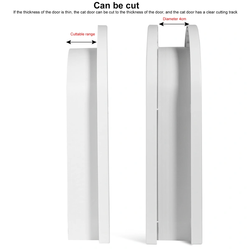 Pet interior and exterior door