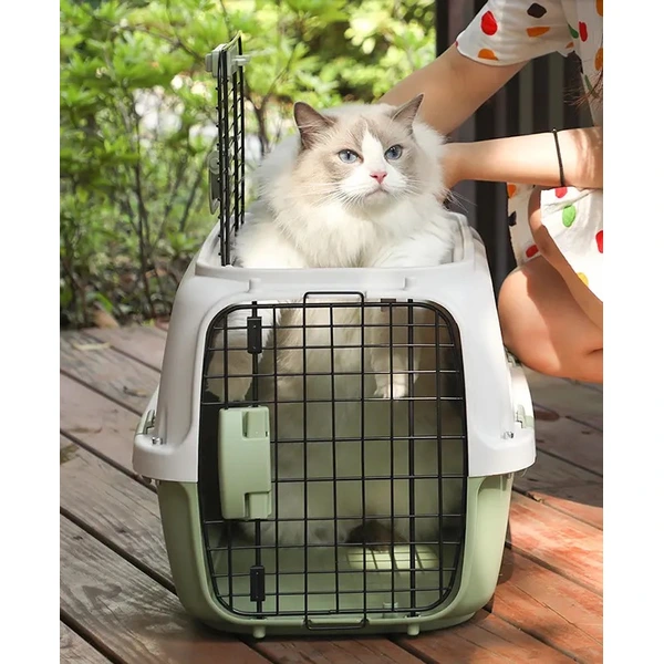 Pet cage travel carrier