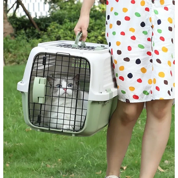 Pet cage travel carrier