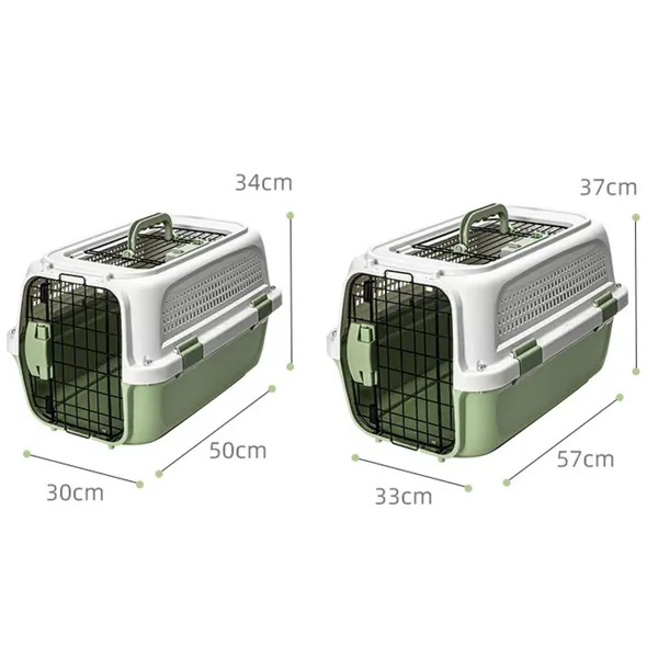 Pet cage travel carrier