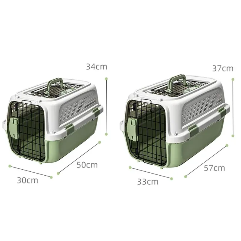 Pet cage travel carrier