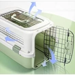 Pet cage travel carrier