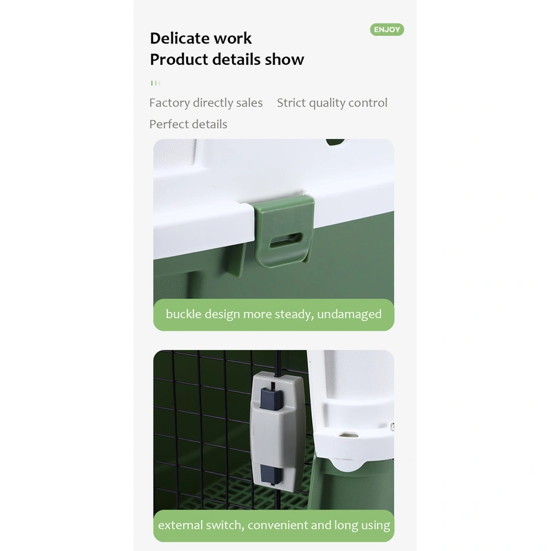 Ventilation pet travel cage