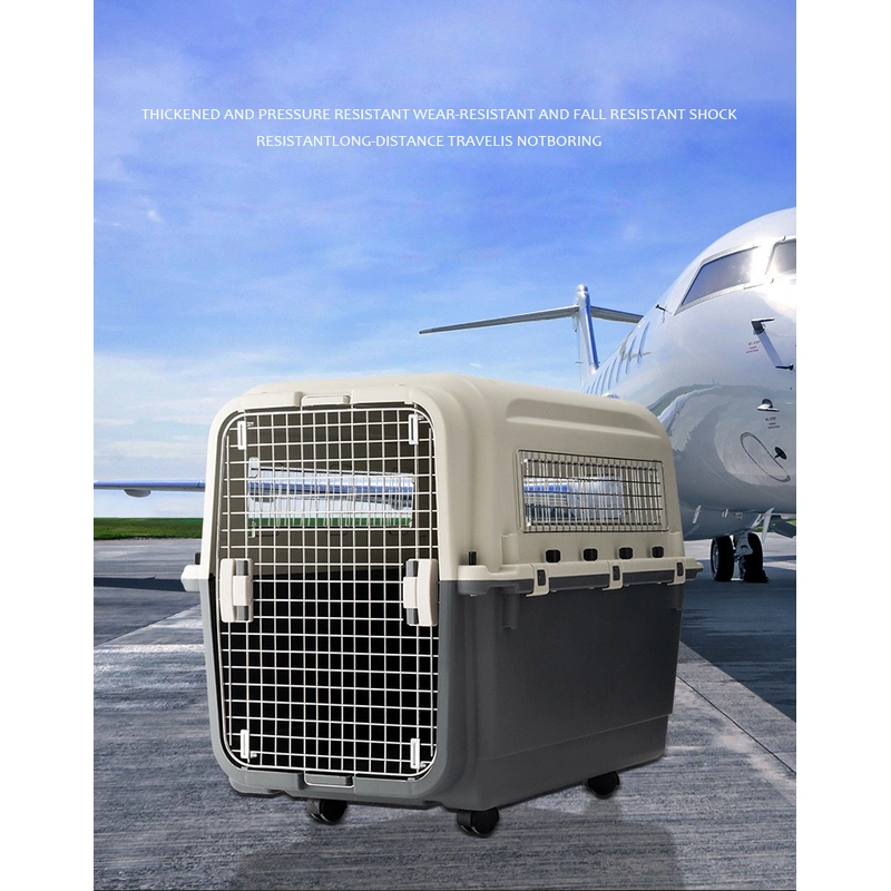 portable pet carrier with wheel