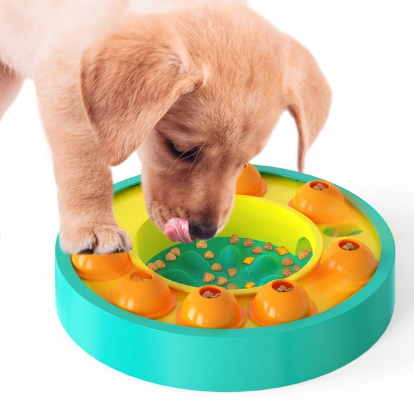 Interactive puzzle dog toy