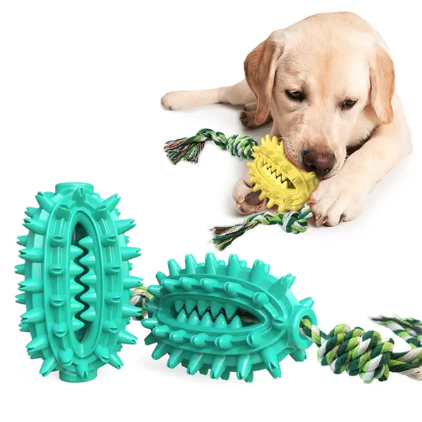 Teeth cleaning dog toy