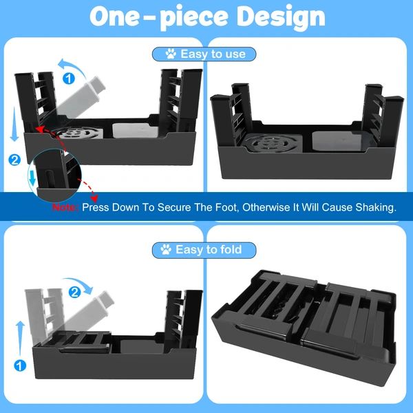 Pet dog adjustable bowl