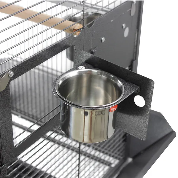 Heavy-Duty Bird Cage with Perch Stand | Sturdy and Secure