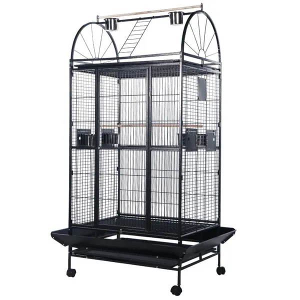  Spacious Large Bird Cage | Ideal Parrot Enclosure with Easy Access