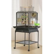 Sturdy Iron Bird Cage with Play Area for Active Birds