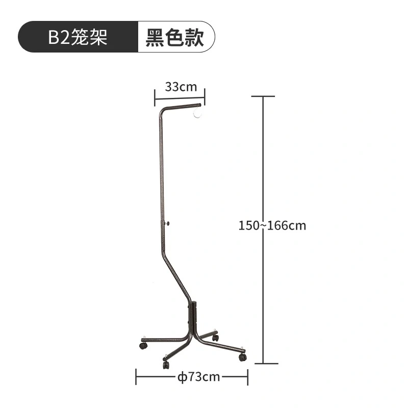 Hanging Square Iron Bird Cage for Parrots | Heavy-Duty Construction