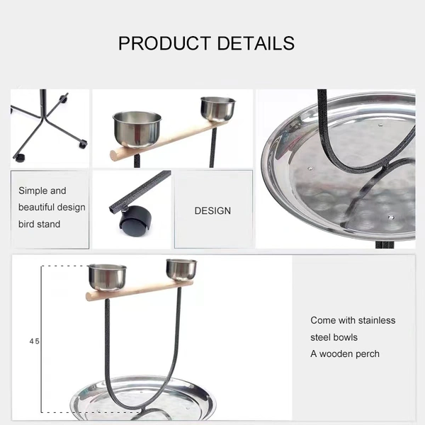 bird rest perch stand frame