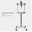bird rest perch stand frame