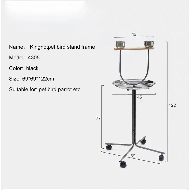 bird rest perch stand frame