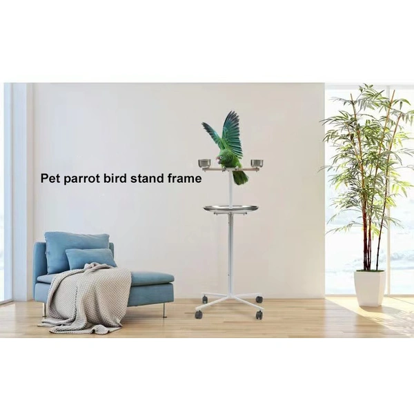 bird rest perch stand frame