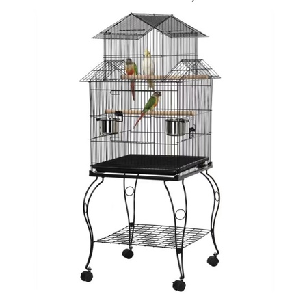 Canary breeding cages metal bird folding iron wire parakeet bird parrot wire mesh large bird cage