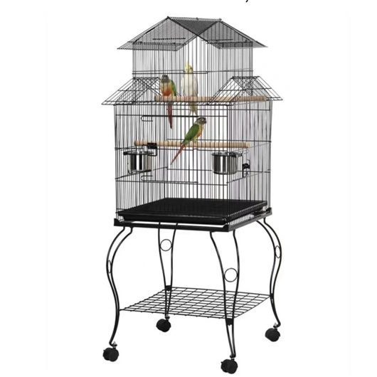 Canary breeding cages metal bird folding iron wire parakeet bird parrot wire mesh large bird cage