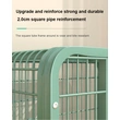 Sturdy Green Iron Dog Cage for Pets