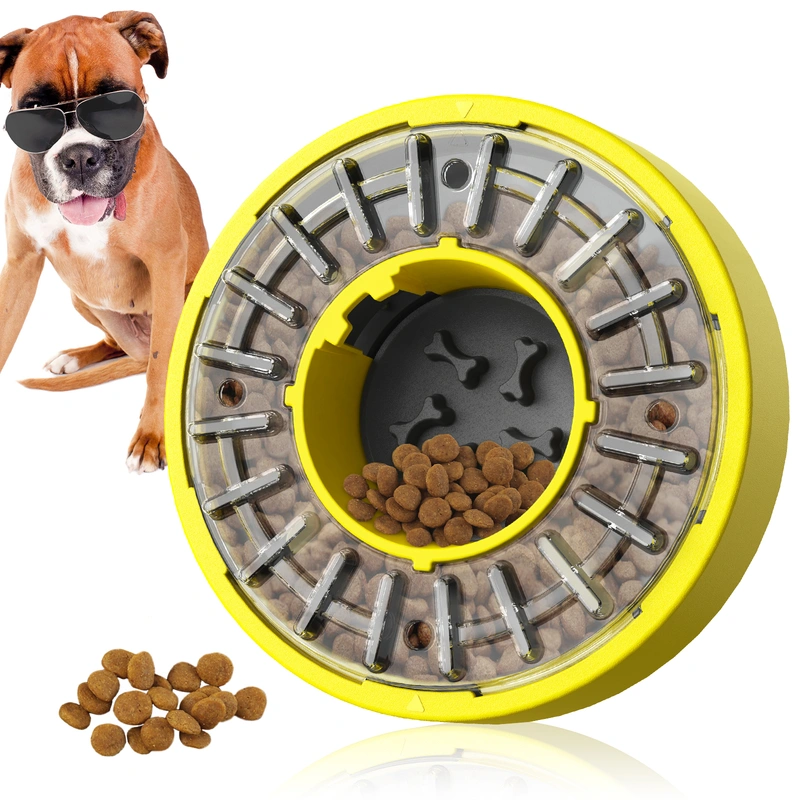Interactive Slow Feeder Bowl Toy for Pets