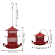 Durable Metal Hanging Bird Feeder