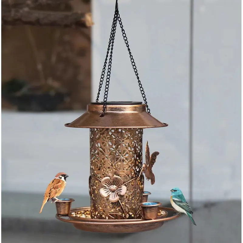 Squirrel-Proof Hanging Bird Feeder