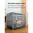 Heavy-Duty Square Tube Stainless Steel Dog Crate
