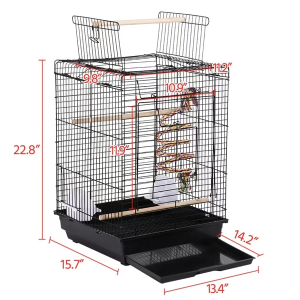 Spacious Deluxe Bird Cage