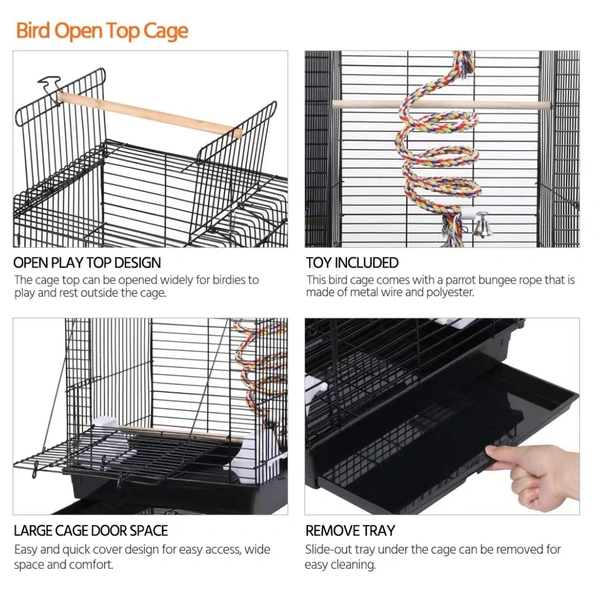 Spacious Deluxe Bird Cage