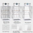 Large Transparent Bird Viewing Cage