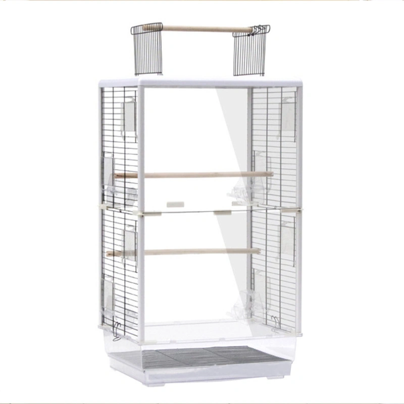 Large Transparent Bird Viewing Cage