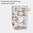 Large Transparent Bird Viewing Cage