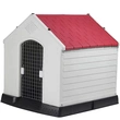 Durable Plastic Dog House with Ventilation