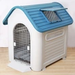 Insulated Plastic Cat House for Outdoor Use