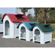 Insulated Plastic Cat House for Outdoor Use
