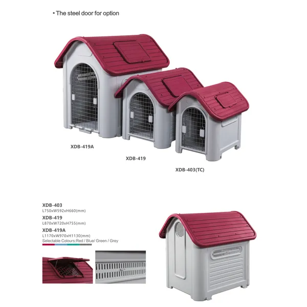Insulated Plastic Cat House for Outdoor Use