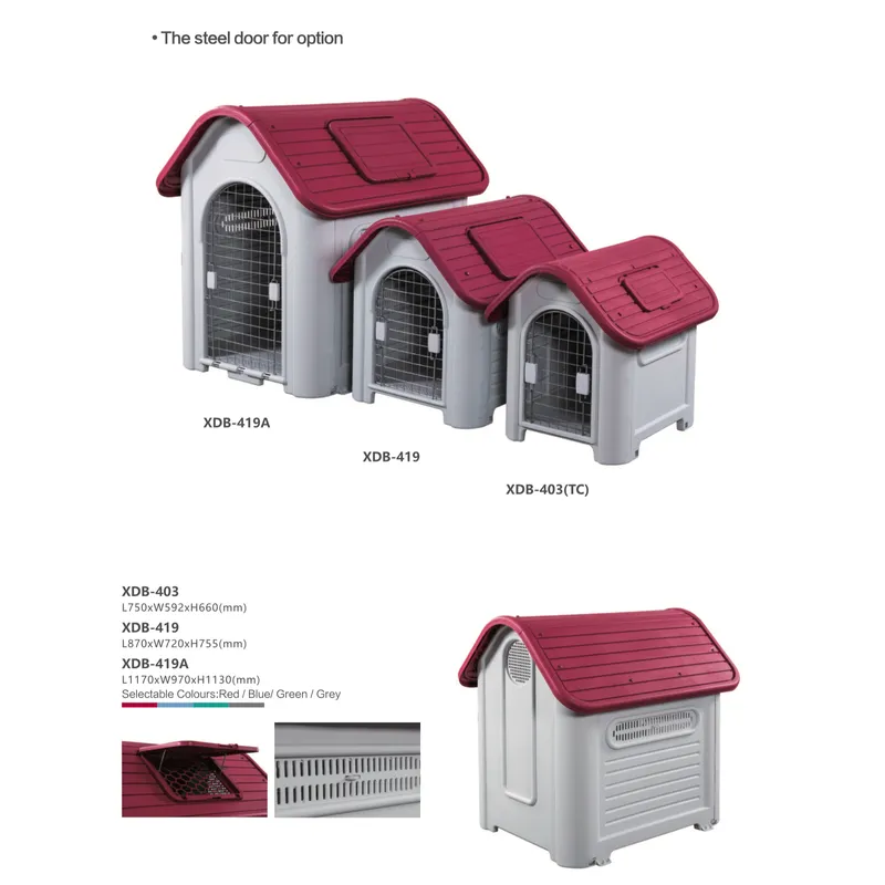 Insulated Plastic Cat House for Outdoor Use