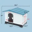 Foldable Plastic Pet House for Travel