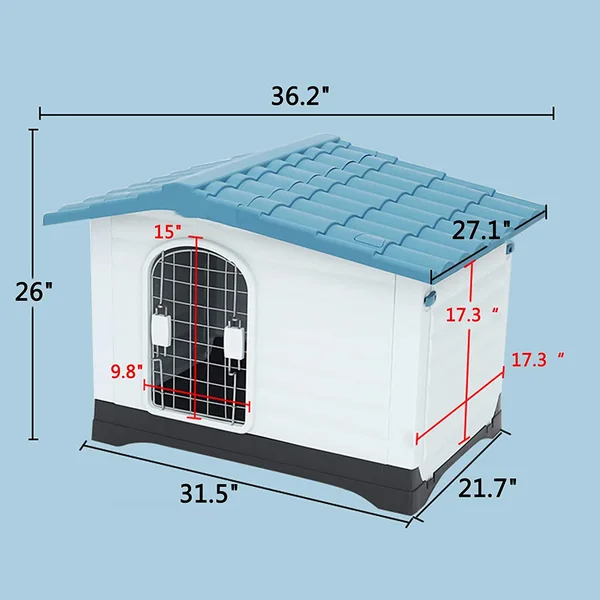 Foldable Plastic Pet House for Travel