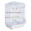 Compact Bird Cage with Tray & Perch for Small Birds